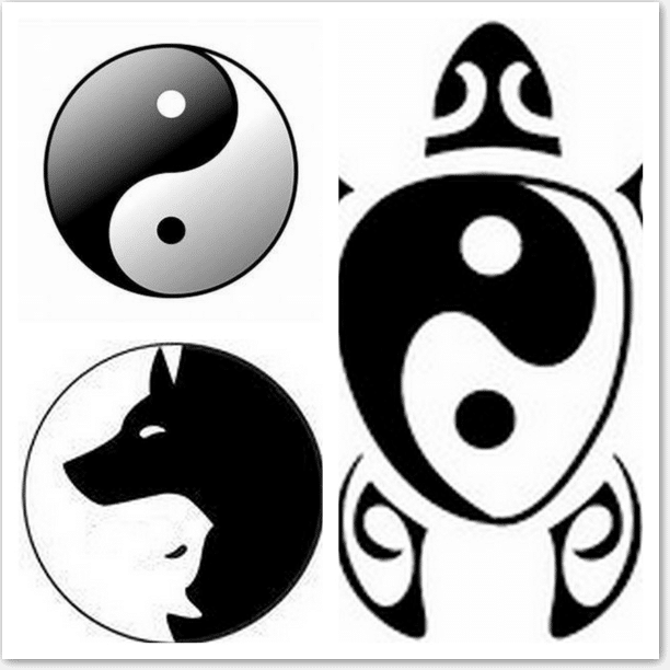 Symbole Yin Et Yang Pour Terrasse En R Sine