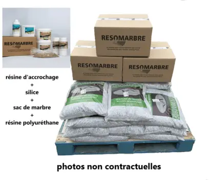 pack de 135 m2 moquette de pierre